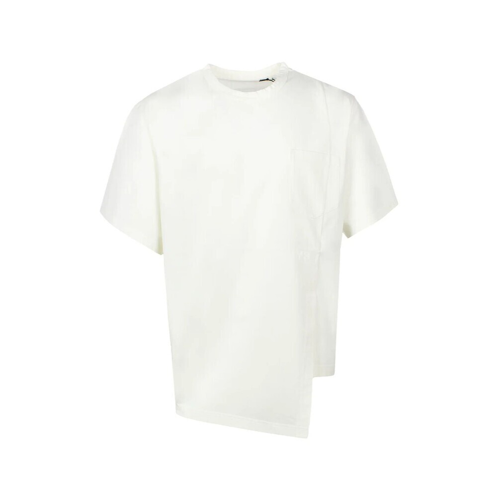 Y-3 Yohji Yamamoto Asymmetrical Unisex T-Shirt With Logo Size Medium NWT